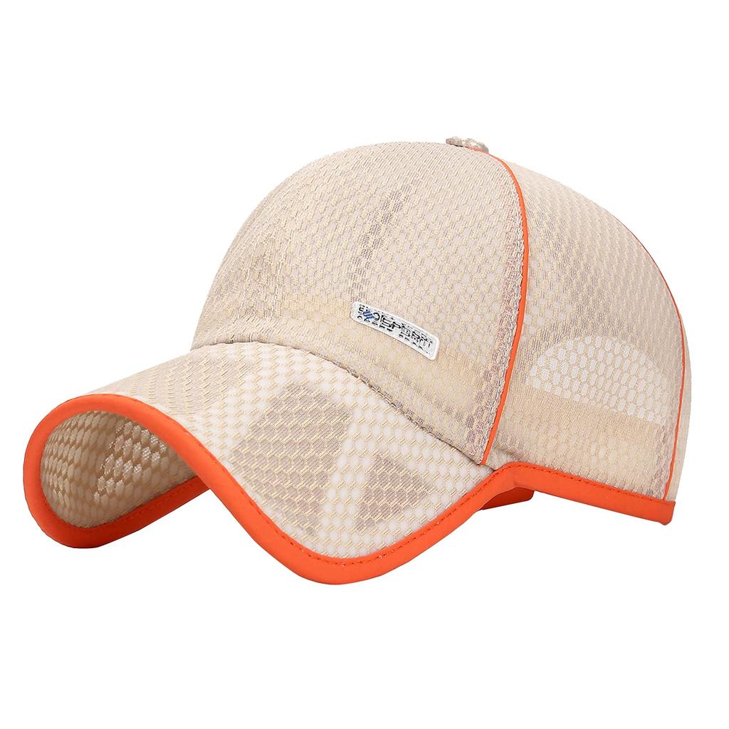 Panegy Mesh Cap for Boys and Sun UV Beige Kids' Girls, Protection, Protection, Lightweight, Breathable, Adjustable, Stylish,