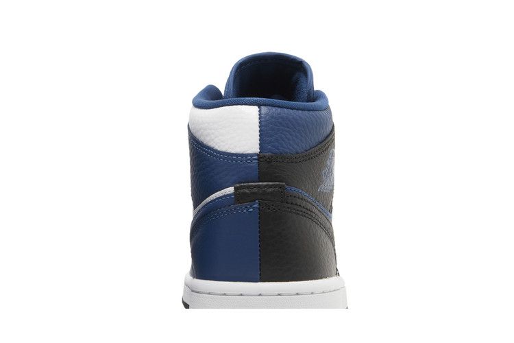 Women's Sneakers Nike Jordan 1 Mid Split French Blue (Women's) Black/French Blue-White