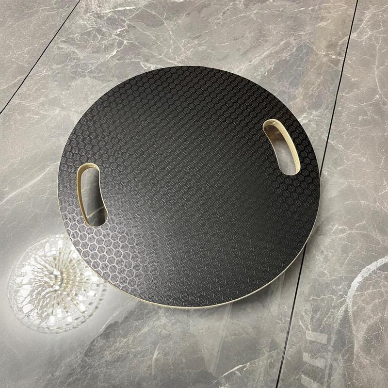 

Фитнес лыжный тренер реабилитационный йога фитнес-оборудование балансировочная тренировка круглая доска для балансировки фитнес-тренировка 395*395mm чёрный