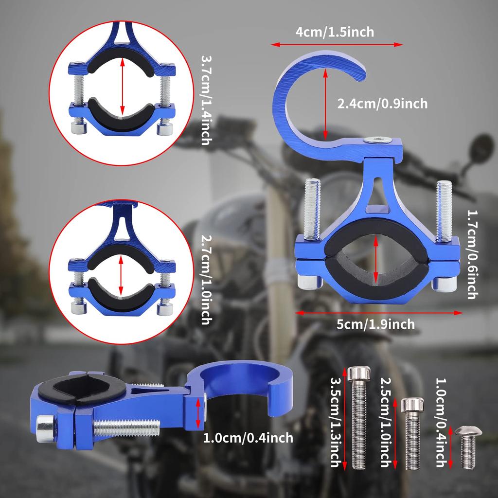 Motorcycle Storage Hook Aluminum Alloy Front Storage Hanging Hook Helmet