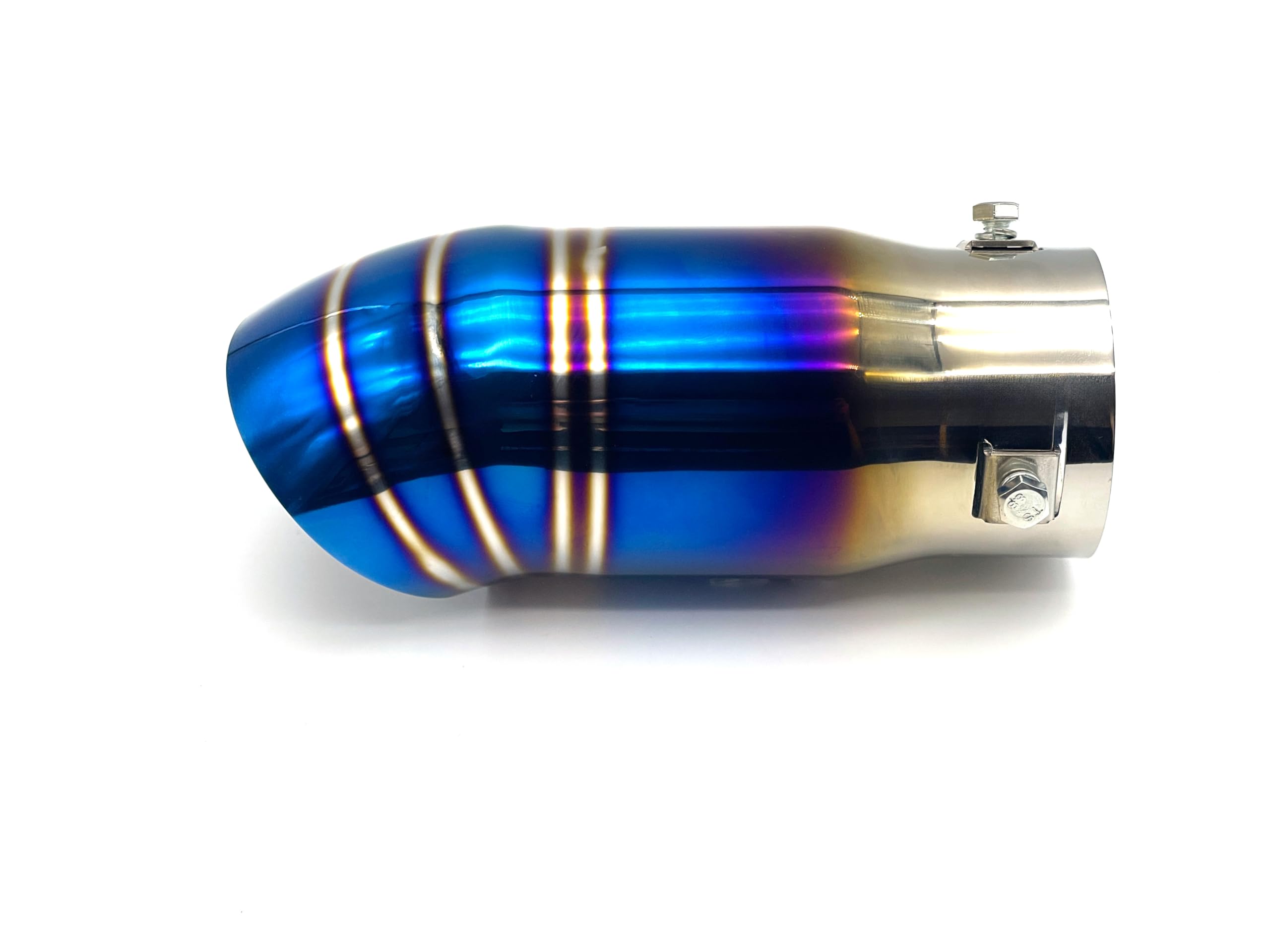 

Глушитель RYOTBASE, Направленный вниз для автомобилей, Выхлоп, Титан Грузовики, 2,5 дюйма (63 мм), синий