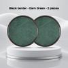 For Toyota Camry Crown Majesta Highlander Land Cruiser Car Water Cup Pads Leather Alloy Coaster non-slip Mat Interior Accessorie