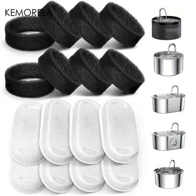 8PCS Cat Water Fountain Replacement Filters - for Clean Drinking Water - Fits Multiple Models Ideal for Small Animals Dispenser