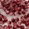 8/10mm Crackle Glass Beads for DIY Jewelry - Round Beads for Bracelets & Necklaces