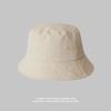 Large-size Fisherman's Hat for Men and Women, Solid Color, Oversized, Sun-protective, Plain Bucket Hat
