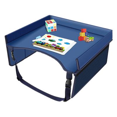 Auto Sitz Reise Tablett Sicherheit Sitz Spielen Tisch Organizer Lagerung Snacks Spielzeug Tasse Halter Wasserdicht Für Baby Kinder Kinder Kinderwagen
