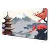 Ink Wash Style Cherry Blossom Pagoda Scenery Large Mouse Pad Desk Mat Pc Accessories Gaming Pad Office Rug Mouse Carpet Mousemat