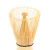4Pcs Matcha Whisk Set Handmade Bamboo Matcha Whisk Traditional Tea Scoop Deep Scoop Tea Strainer Clear Whisk Storage Holder