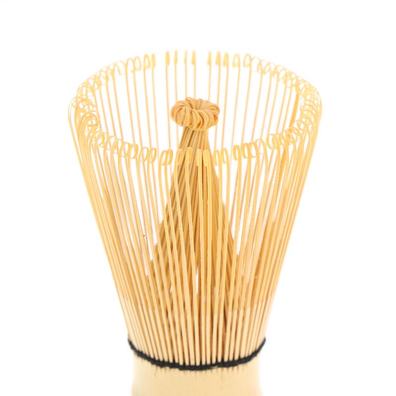 4Pcs Matcha Whisk Set Handmade Bamboo Matcha Whisk Traditional Tea Scoop Deep Scoop Tea Strainer Clear Whisk Storage Holder