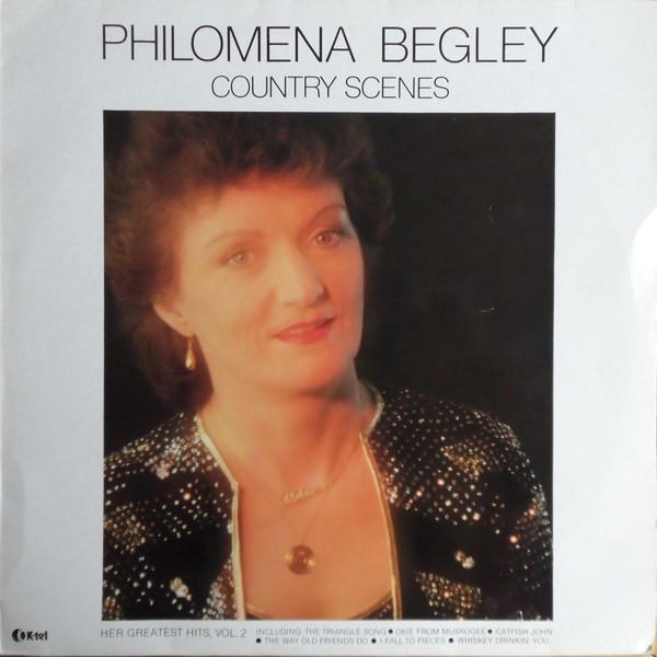 

LP Record PHILOMENA BEGLEY - Country Scenes KLP110 K-tel 1983 Ireland Country Used