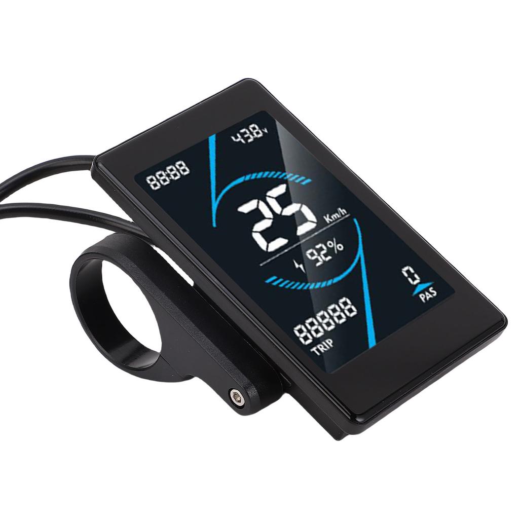 Electric Bike LCD Display T5S Electric Scooter LCD Panel with SM Connector 24-72V for Cycling