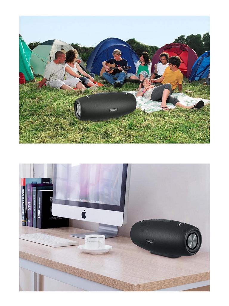 Zealot S67 Portable Outdoor Bluetooth Subwoofer Speaker