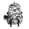 Zaino alla Moda Popolare Graffiti Grande Capacità Doppio Zaino Nuovo Zaino Casual Zaino per Studente di Scuola Media