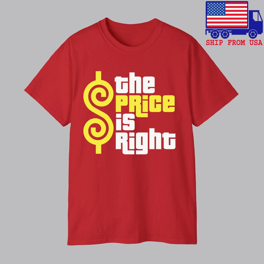 

The Price is Right Tv Show Game Show Men#039;s Red Size S5XL Unisex T-Shirt XL