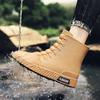 Men's Rain Boots, Four Seasons, Medium Tube Rain Shoes, Kitchen Waterproof And Anti Slip Outdoor Fishing Rubber Shoes