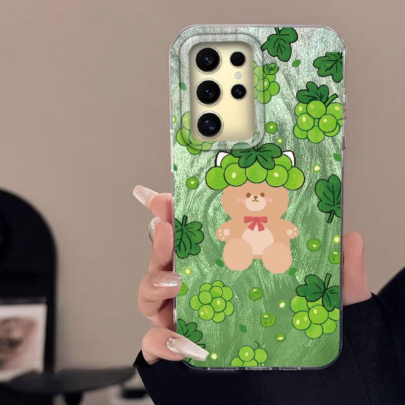 

Чехол для Samsung Galaxy A56 S24 S25 Plus Ultra A15 A25 A55 A35 A16 A26 A36 Чехол для телефона Художественные узоры с цветами и розами Бампер Samsung A15 белый