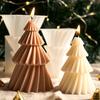 2026 Latest Models Christmas Tree Silicone Candle Mold DIY Handmade 3D Tree Shape Aromath Soap Ornaments Mold Craft Gifts Making