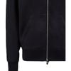 Moncler Solid Color Hooded Zip-Up Long Sleeve Sweatshirt Men sweatshirts Black H20918G00052809KR778