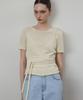 Kwinseulaebis Breeze Cotton Knit Wrap Bustier Set Up