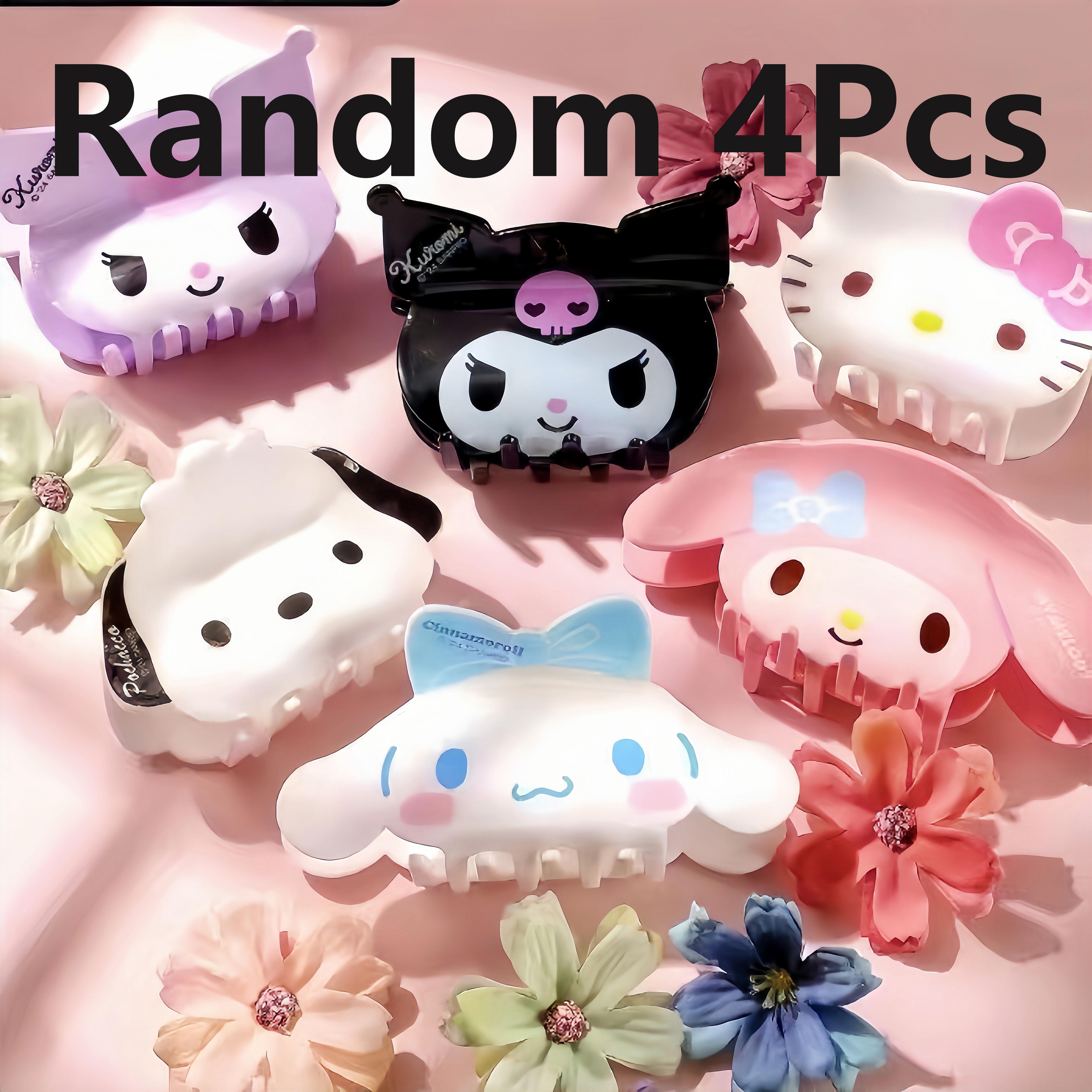 

1PC/Random4Pcs Cute and exquisite Sanrio hair clip HelloKitty hair accessories