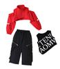 Girls' Trendy Jazz Dance Outfit - Stylish Fashion Show & Street Style Costume