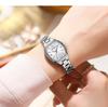 CURREN 9112 Women's Barrel Shape Waterproof Quartz Watch with Roman Numerals