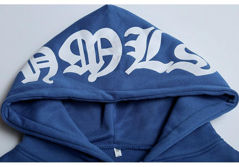 2024 European & American Streetwear Women's Zippered Hooded Sweatshirt