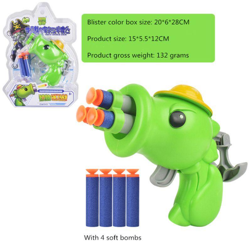 Plants Vs Zombie Peashooter Action Figure Dolls Set High Quality Kids Present