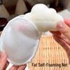 Sacchetto di Sapone Schiumogeno Esfoliante a Doppia Faccia per Bagno e Viso.