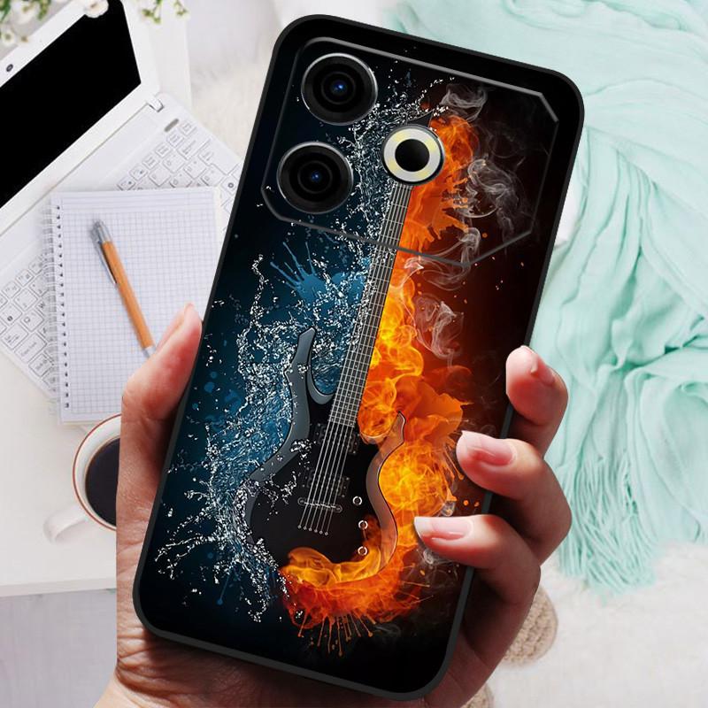 Für Tecno Pova 6 Neo Hülle Pova6 Neo Luxus Handy Silikon Rückseite Für Tecno Pova 6 Neo Hüllen Pova 6Neo Schutzhülle Capas