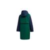 adidas Originals Bellista Parka Color Block Mittellang Warme Kapuzen-Daunenjacke Damen Oberbekleidung Marineblau GL6405