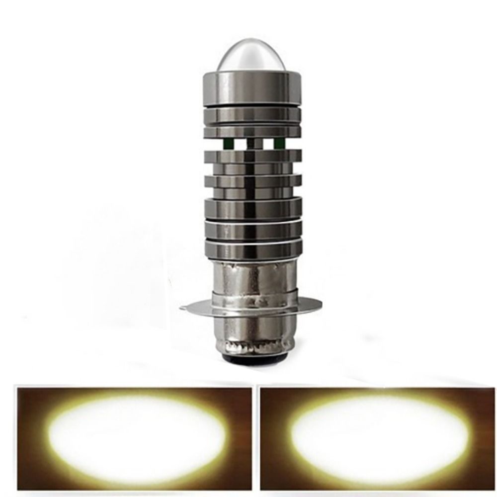 

12 В светодиодный мотоциклетный фонарь двухцветный 3000K/6000K H4 P15D головной фонарь лампы дальнего света универсальные мото аксессуары