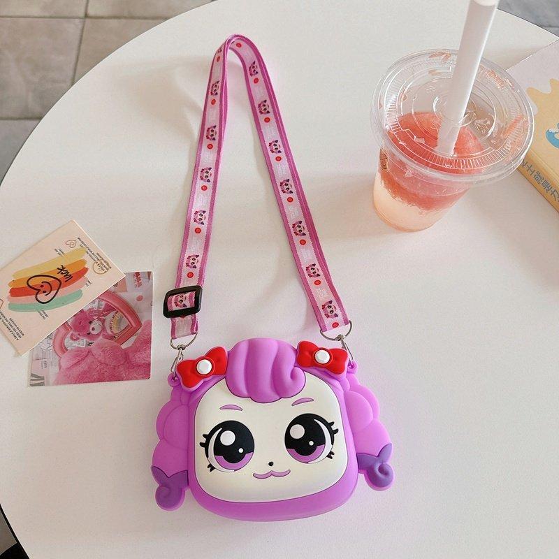 Hot Sale  Catch Teenieping Crossbody Bag Cute Toys Children Coin Purse Cartoon Anime Peripheral Bag Girl Birthday Gift