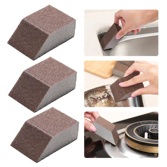 Cleaning Brush Heavy Duty Stain Removal Kitchen Sponge Sink Wall Cleaner Multipurpose Household Cleaning Tool