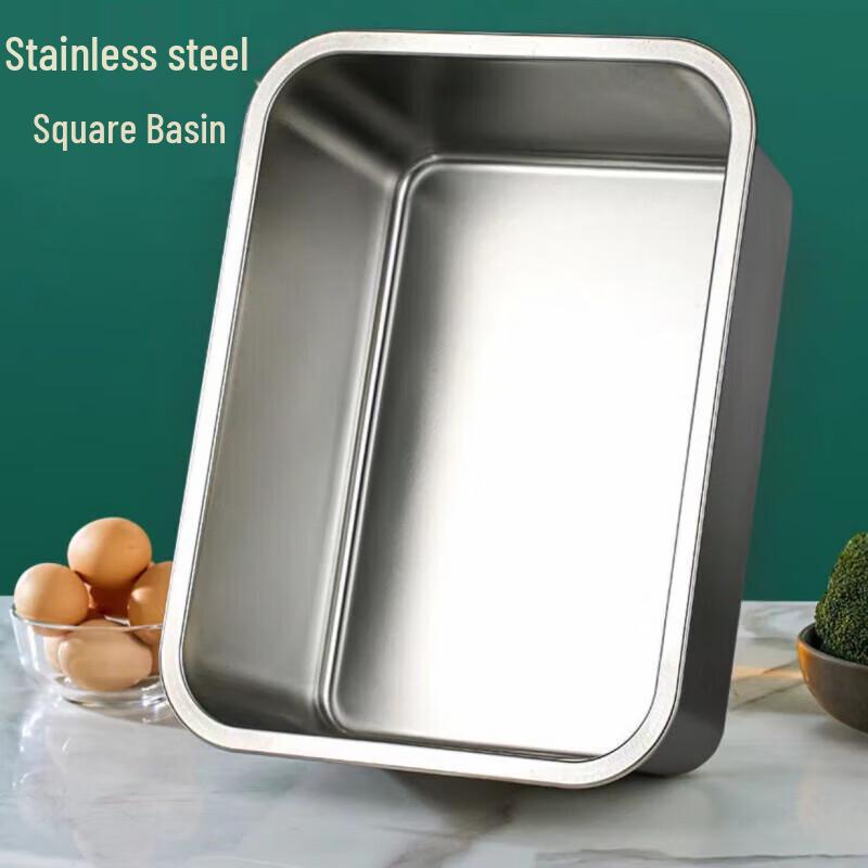 TAYHEE 1/1 GN Edelstahl-Speisebehälter mit Deckel