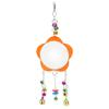 Non Toxic Chicken Hanging Mirror Broken Resistant Rooster Toy Mirror  Pet Chickens