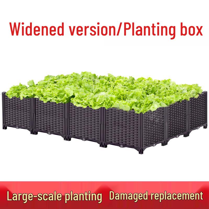 Extra Large Outdoor Balcony & Rooftop Vegetable Planter Box