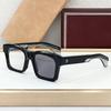 Big Square Handmade Acetate Sunglasses Classical Men Uv400 High Street Style Vintage Prescription Eyeglasses with Case