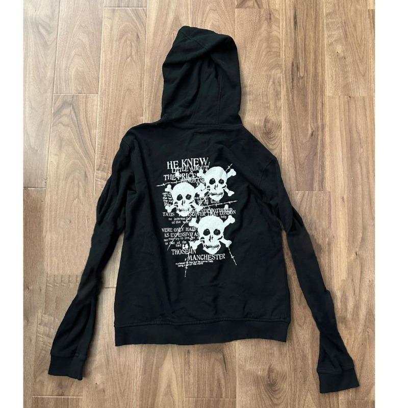 Japanese Harajuku Fashion Letter Patch Loose Sweater Hoodie Women Vintage Street Pop Hip Hop Casual Joker Sports Hooded Sweater