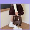 Stylish Retro Mini Backpack For Kids Unisex With Trendy Plaid Design And Comfortable Air Cushion Straps