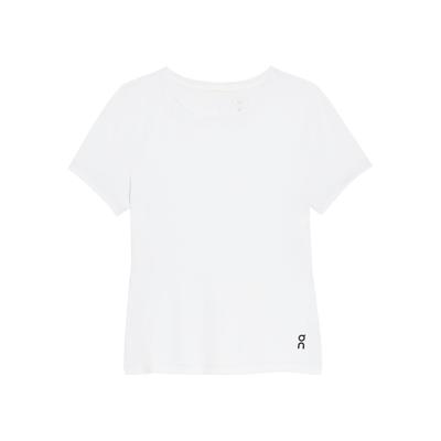 On Movement T 2024 Herbst Winter Fitness Trainingsserie Fashi Logo Rundhals Kurzarm Damen Tops Weiß 1WE30380069