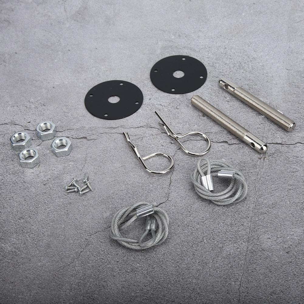 Universal Racing Sport Hair Pin Style Hood Pin Locking Kit
