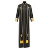 Mittelalterliches Priesterkostüm Set Mit Kreuzstickerei Für Halloween Cosplay Und Bühnenauftritte
