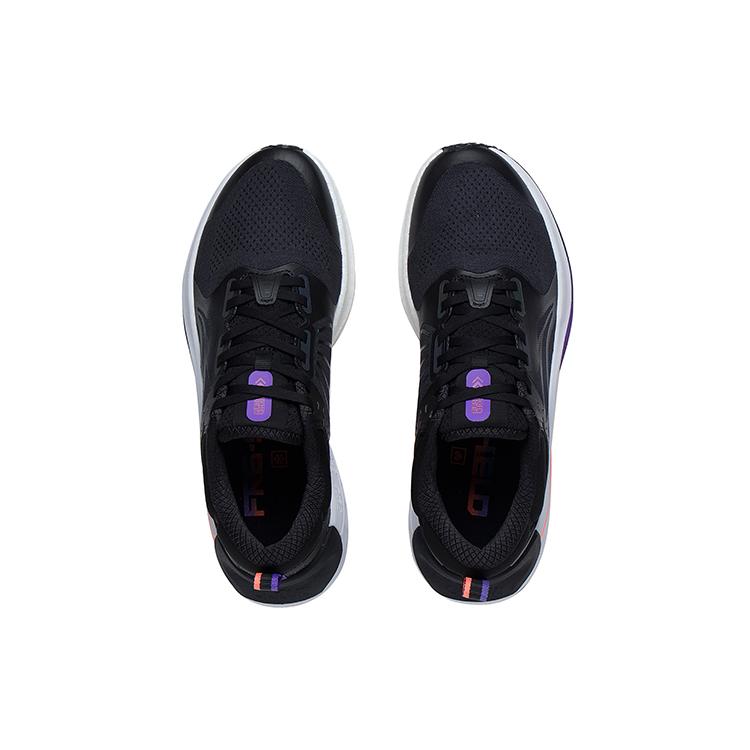 Li Ning Furious Rider 6.0 Slip Resistant And Breathable Support Rebound Low Top Running Shoes Men's Black ARZS009-1