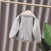Kinder Jungen Mädchen Polarfleece Strickjacke Jacke Winter Kinder Warm Kapuzen Baby Mäntel Lässig Kleinkind Oberbekleidung