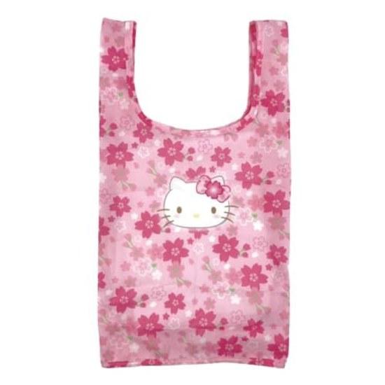 Nakajima Corporation Plush Eco Bag Sakura Kimono Hello Kitty