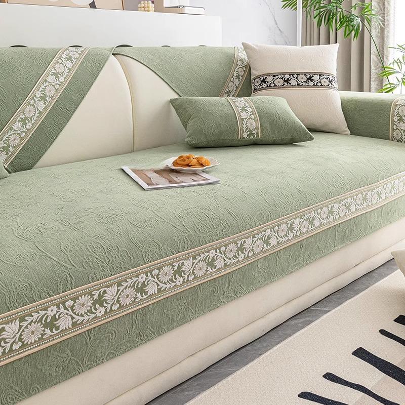

New Four Seasons Universal Sofa Cushion High-End Non-Slip Cover Simple Modern Leather Sofa Special Cushion 70*70cm