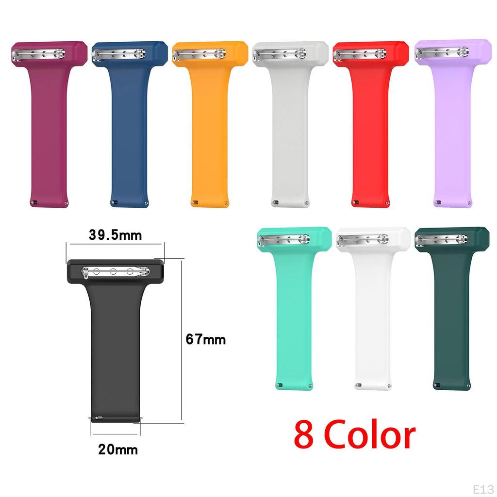 Curea de silicon pentru ceas de asistentă cu clips, brățară tip fob pentru Garmin, cadou