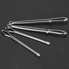 20Pcs Easy Quick Insert Drawstring Threader Metal Clip Elastic Cord Threader  For Hoodies