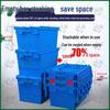 Stackable Plastic Storage Box with Lid